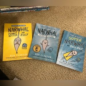 Nwot Narwhal 3 books